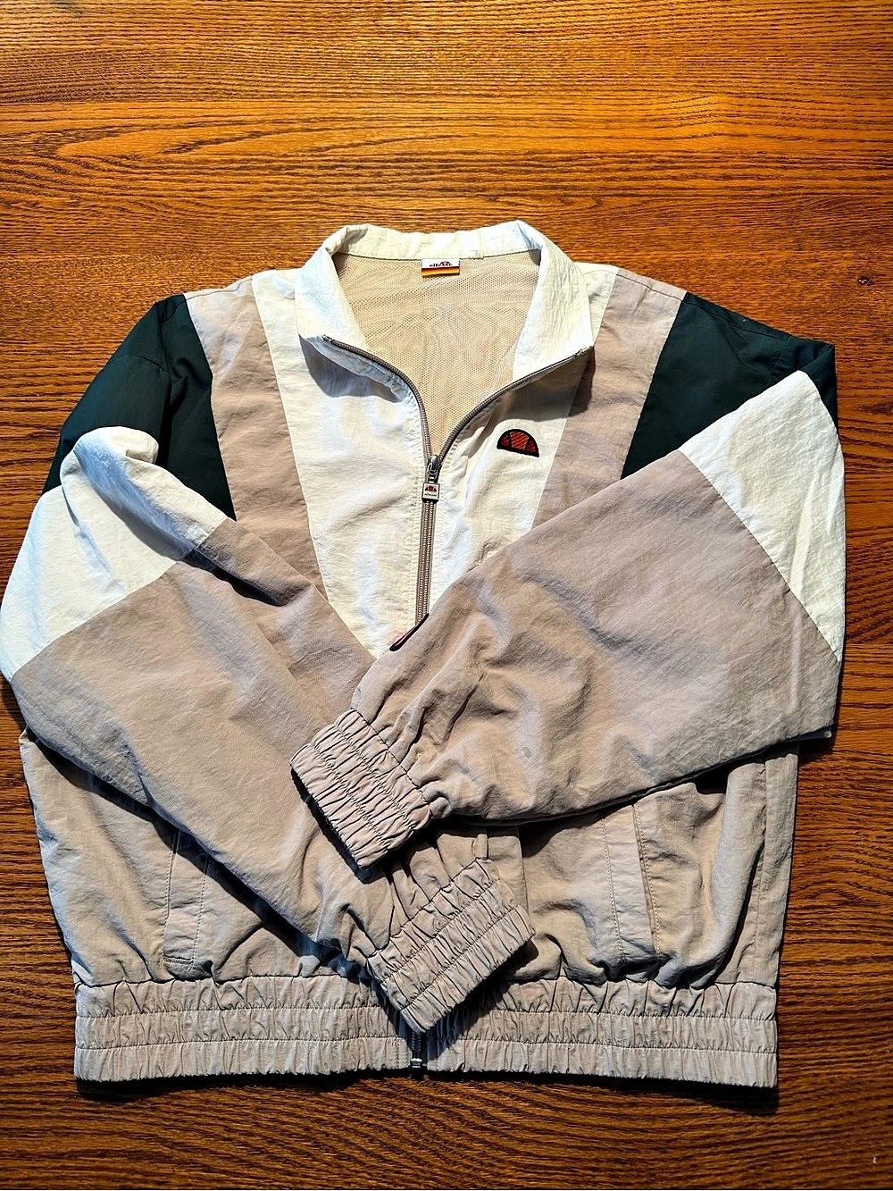 ellesse Color Block Windbreaker Size Small